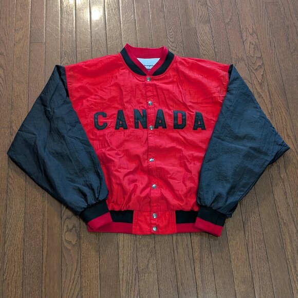 Vintage Canada Olympics Champion Bomber Made in Canada - Size XL - Picture 1 of 5